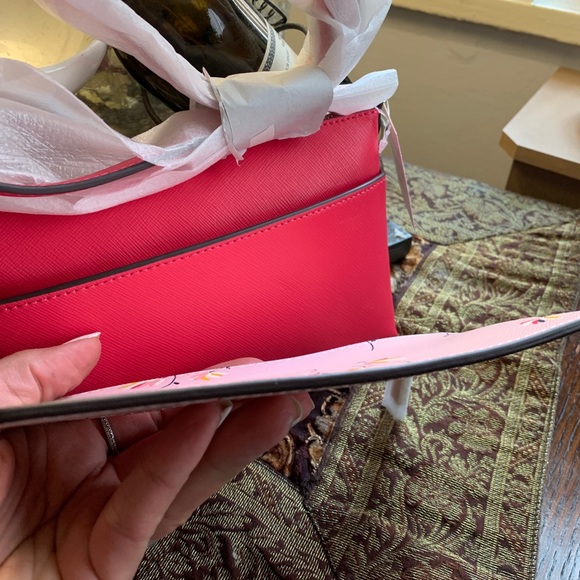 Authentic Kate Spade Saffiano leather top zip Crosby w large card holder - Picture 13 of 16